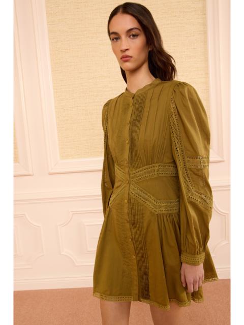 ULLA JOHNSON Elysia Cotton Mini Dress