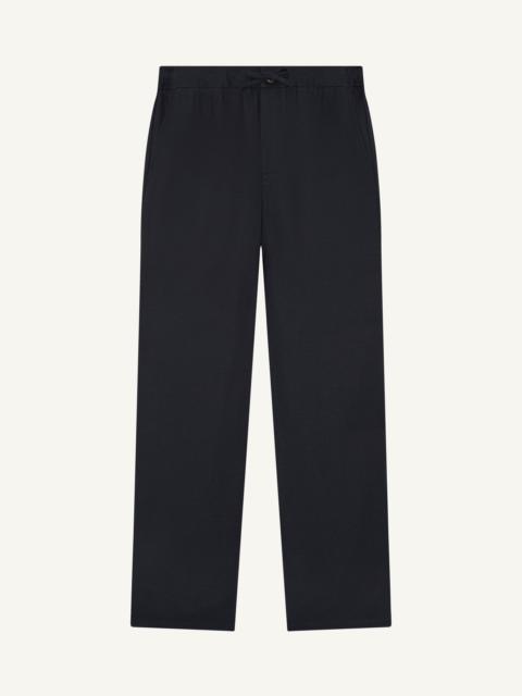 FRESCOBOL CARIOCA MENDES LINEN-COTTON TROUSERS