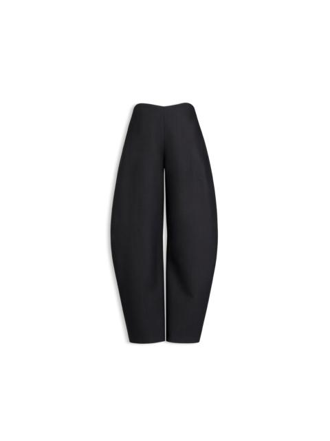 Alaïa ROUND WOOL CREPE PANTS