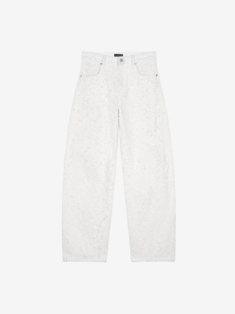 HAIKURE Haikure Clyde Double Fur Denim Pants - Off White