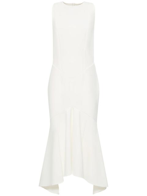 ALEXANDRE VAUTHIER Sleeveless jersey flared hem long dress