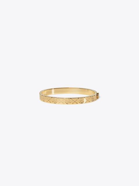 TORY BURCH Icon T Monogram Hinge Bracelet