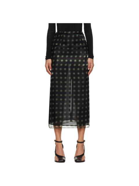 16ARLINGTON Green Dia Midi Skirt