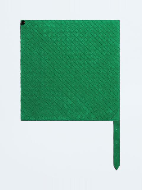 Bottega Veneta Leather Intrecciato Foulard