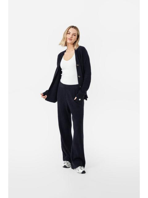 FREE PEOPLE Sunday Citizen Cloud Cool Oversized Ribbed Buttoned Cardigan
