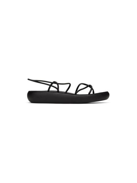 ANCIENT GREEK SANDALS Black Taxidi Comfort Sandals