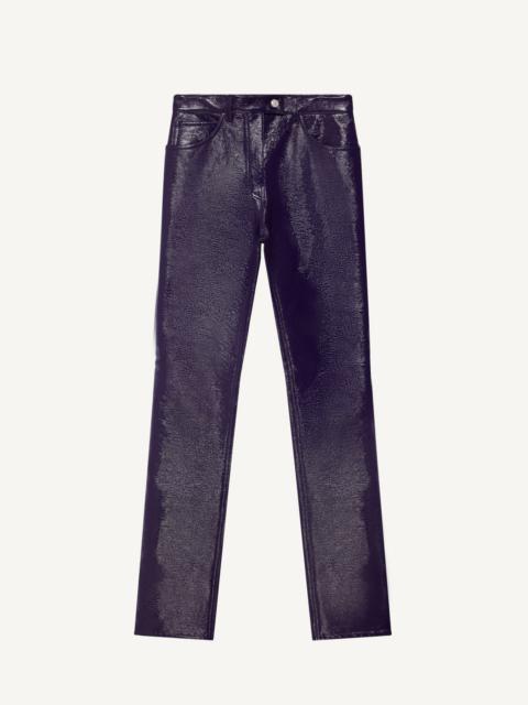 courrèges VINYL REEDITION PANTS