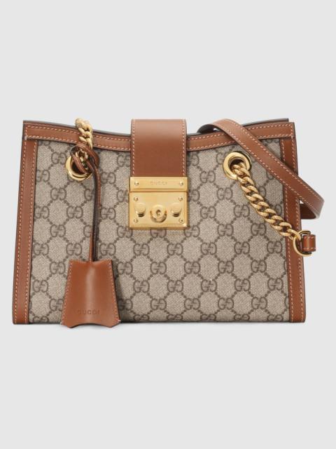 GUCCI Padlock small GG shoulder bag