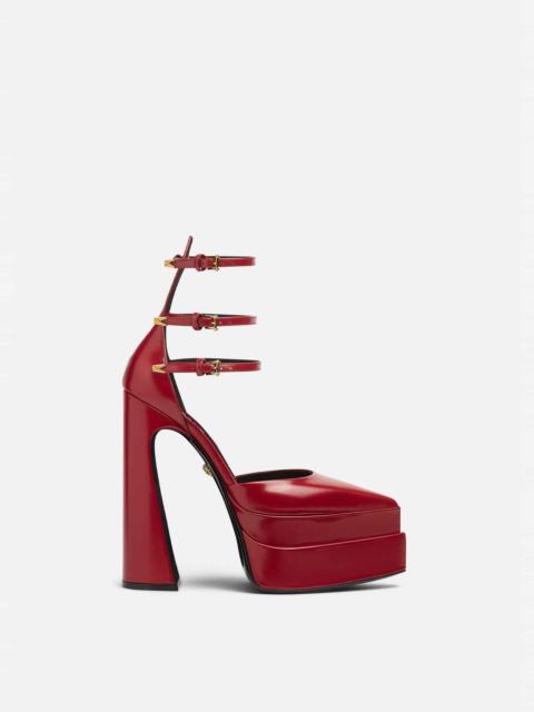 VERSACE Aevitas Pointy Platform Pumps