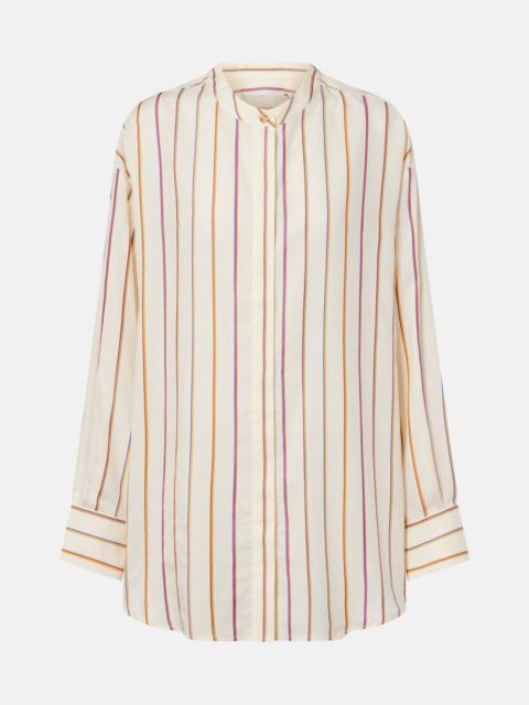 ASCENO Ferrara striped shirt
