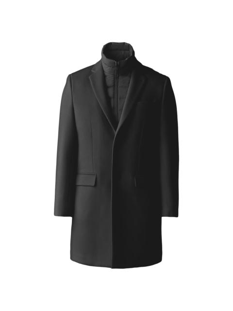 MACKAGE Men's Skai Down-Lined Wool Coat - Black