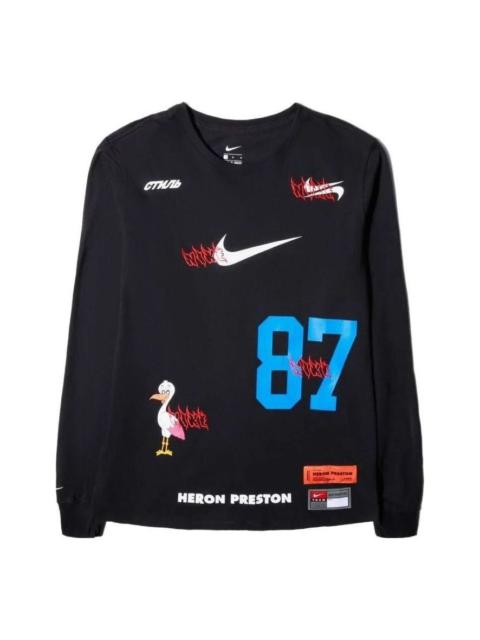 Nike Nike x Heron Preston L/S Tee 'Black' CJ0902-010