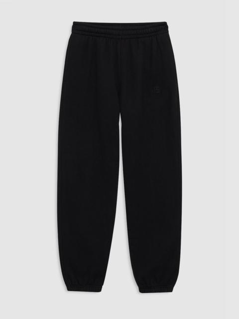 ANINE BING Karter Jogger Framed Monogram - Black