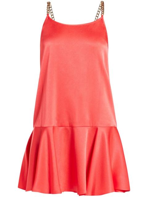 MICHAEL KORS peplum-hem satin minidress