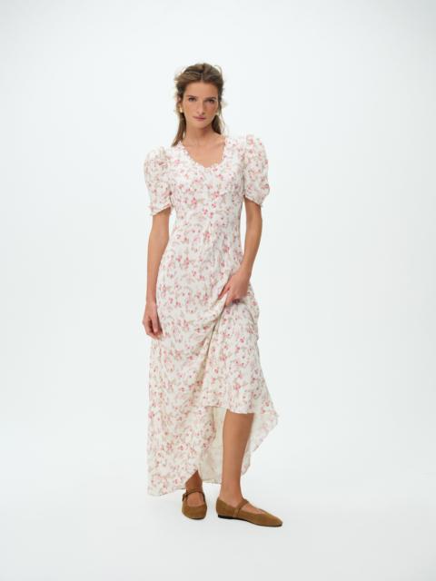 For Love & Lemons Country Floral Maxi Dress