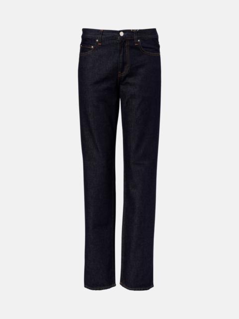 Totême Low-rise straight jeans