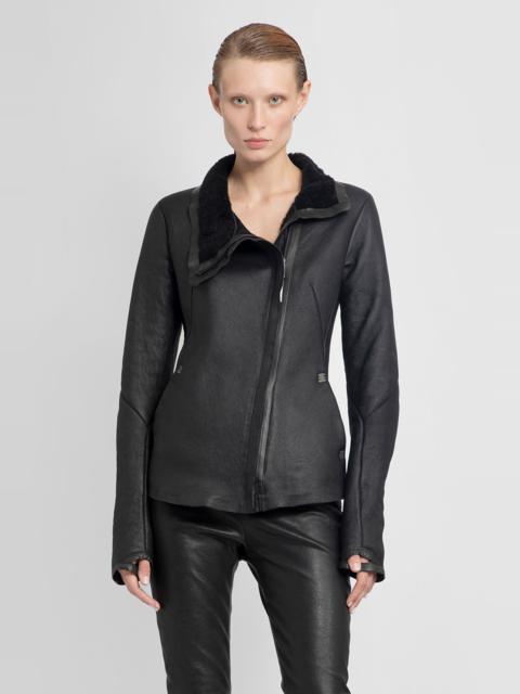 Isaac Sellam ISAAC SELLAM WOMAN BLACK LEATHER JACKETS