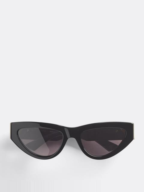 Bottega Veneta Angle Acetate Cat-Eye Sunglasses