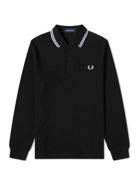 Fred Perry Fred Perry Long Sleeve Twin Tipped Polo