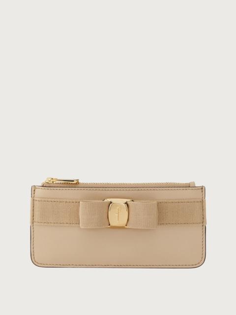 FERRAGAMO VARA BOW CREDIT CARD HOLDER
