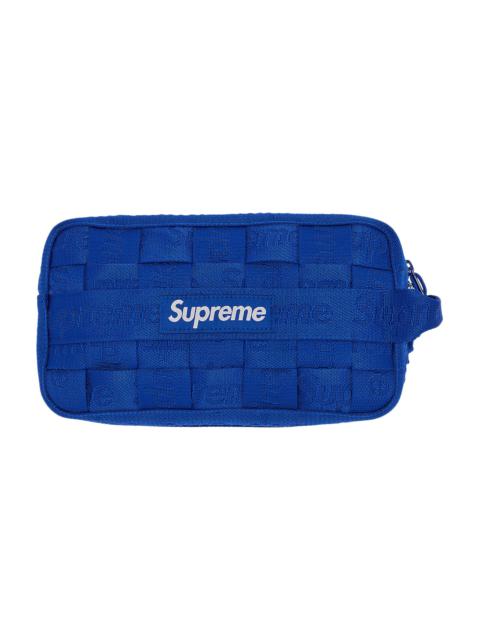 Supreme Woven Utility Bag 'Royal'