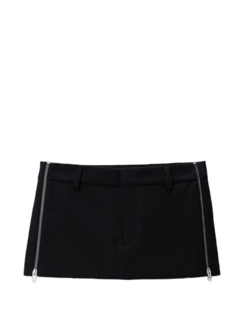 Alexander Wang twill mini skorts