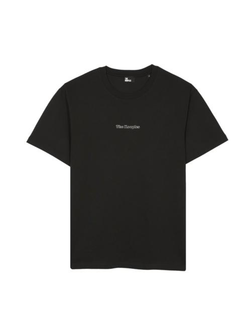 The Kooples T-SHIRT WITH BLACK CUT-OUT LOGO
