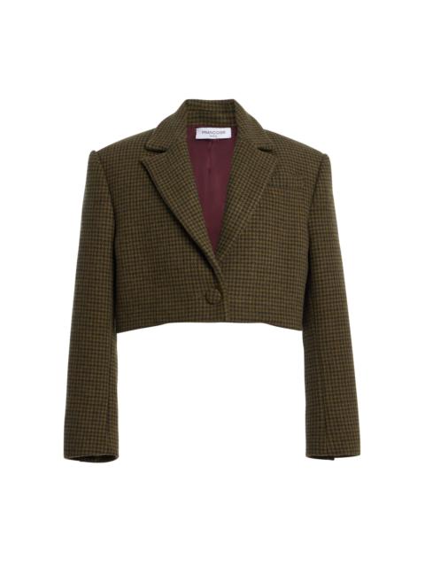 FRANÇOISE Asani Cropped Wool-Blend Jacket