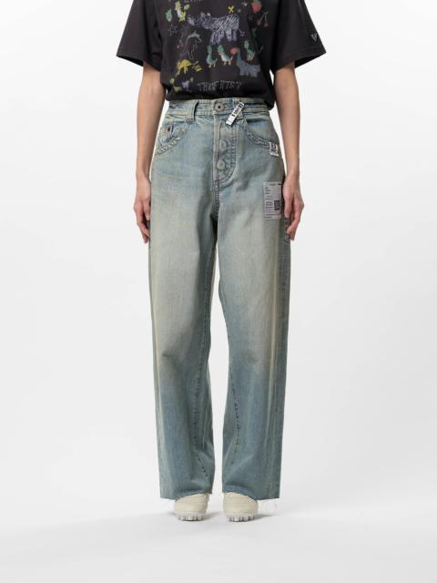 Maison MIHARAYASUHIRO Amateur Sewn Like Wide Denim Pants