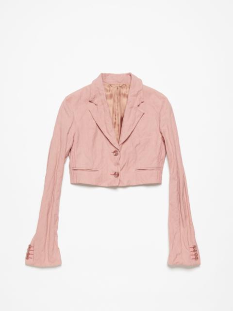 Regular fit suit jacket - Old pink