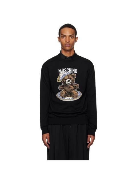 Moschino Black Teddy Sweater