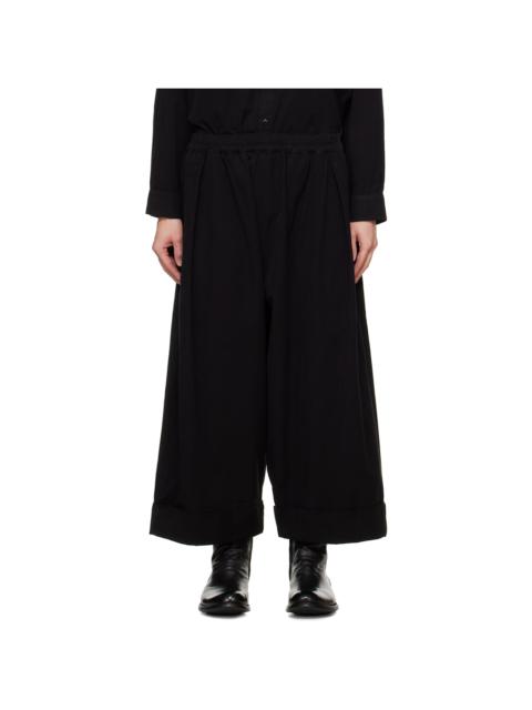 Black 'The Baker' Trousers