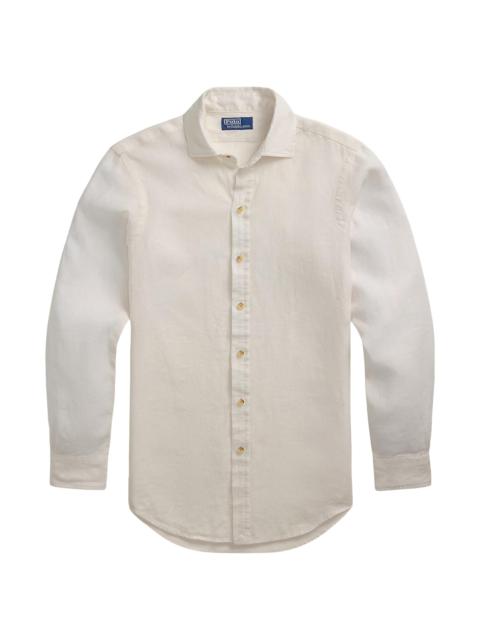 Polo Ralph Lauren Men's Classic-Fit Linen Shirt - Deckwash White