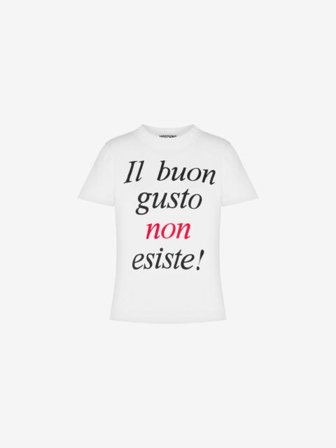 Moschino JERSEY T-SHIRT WITH PRINT
