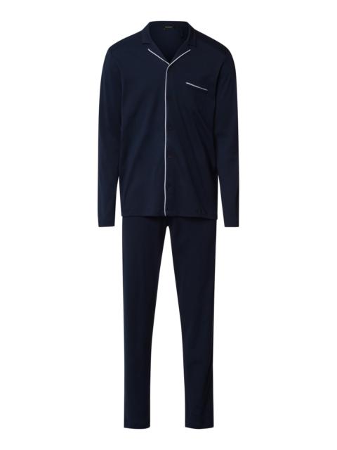 HANRO Night And Day Button Front Cotton Pajama Set