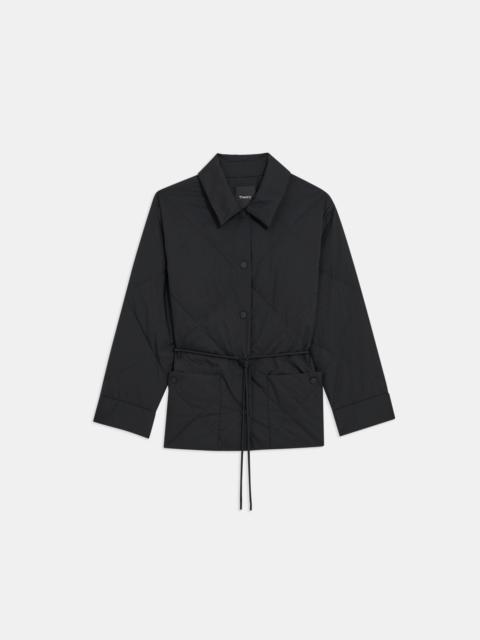 Theory Quilted Jacket in Water-Resistant Nylon