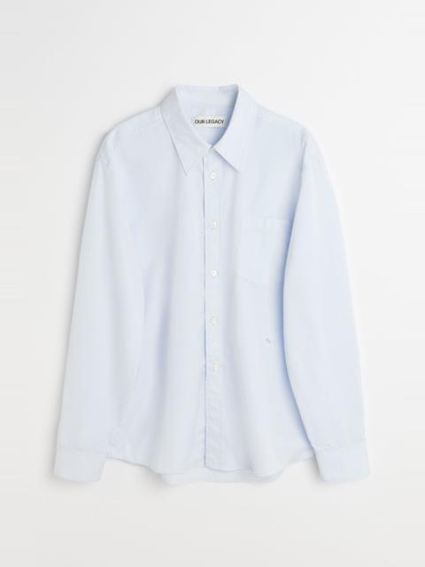 Our Legacy Beyond Bd Shirt Dining Blue Poplin