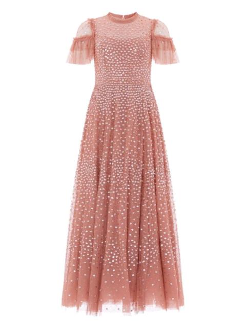 Needle & Thread ruffled-gown maxi dress