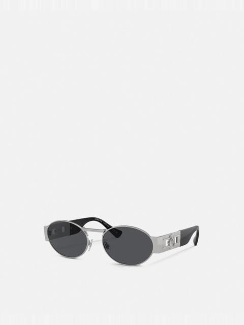 VERSACE Medusa Deco Oval Sunglasses