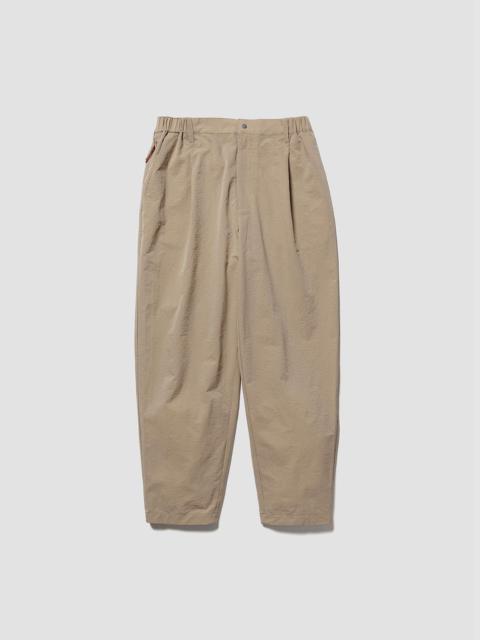 Nigel Cabourn Nanga Air Cloth Comfy Tuck Tapered Pants in Beige