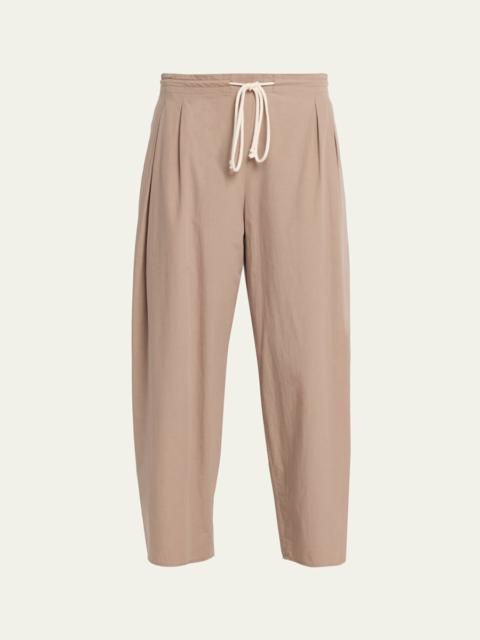 MARIA McMANUS Drawstring Balloon Tapered-Leg Trousers