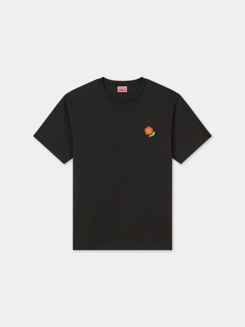 KENZO 'KENZO Pop' embroidered T-shirt with badge effect in cotton