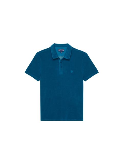 Vilebrequin Men Terry Polo Solid