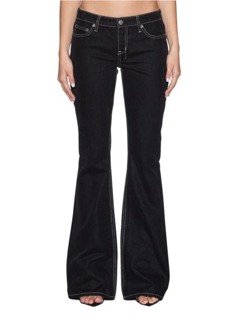 Ksubi SOHO LO FLOCKED BLACK