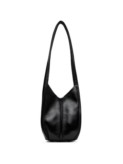 HEREU Black Calella Bucket Leather Bag
