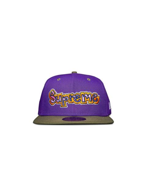 Supreme Supreme x New Era Gonz Logo Hat 'Purple'