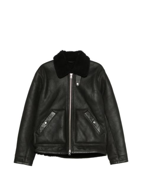 NN07 Atkinson 8173 leather jacket