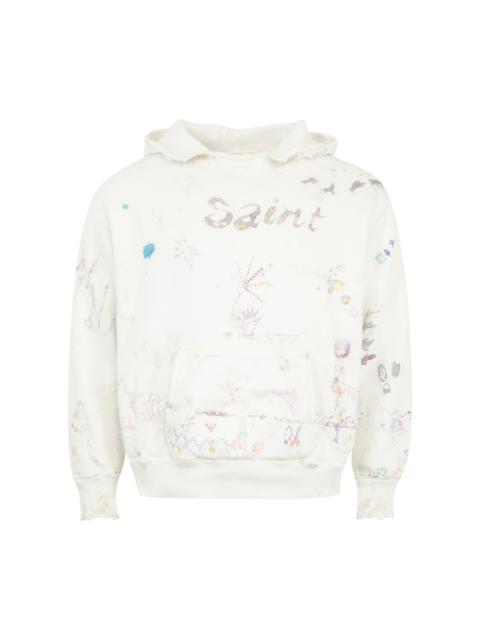 SAINT M×××××× COCO DOUBLE FACE HOODIE