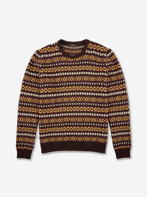 SLOWEAR Slim fit Geelong wool crew neck sweater