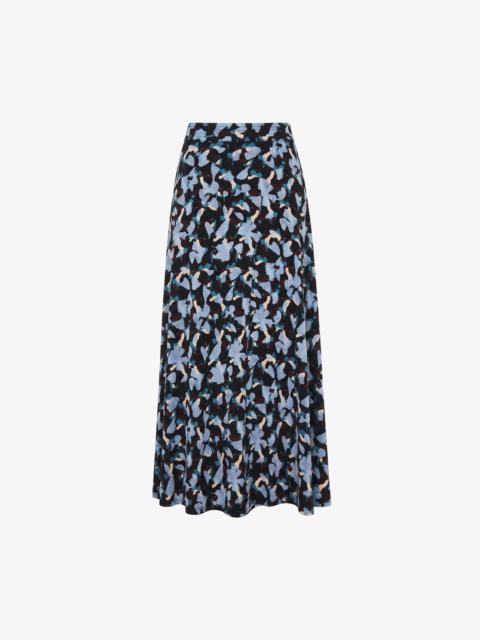 M.M.LaFleur Ara Midi Skirt - Light Printed Jersey